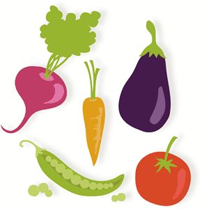 Vegetable Silhouette