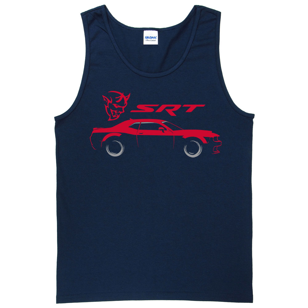 1000x1000 Street And Racing Car Mens Tank Top Dodge Str Silhouette Tanks