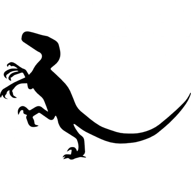 626x626 Velociraptor Dinosaur Shape Icons Free Download