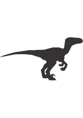 279x396 Velociraptor Silhouette