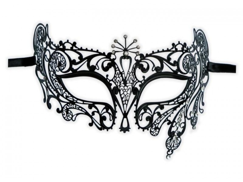 800x600 Masquerade Clipart Black Mask