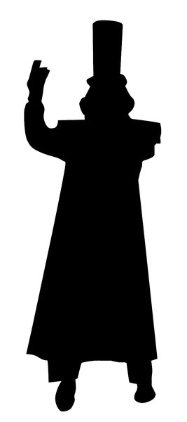 267x600 Shaow Clipart Gentleman