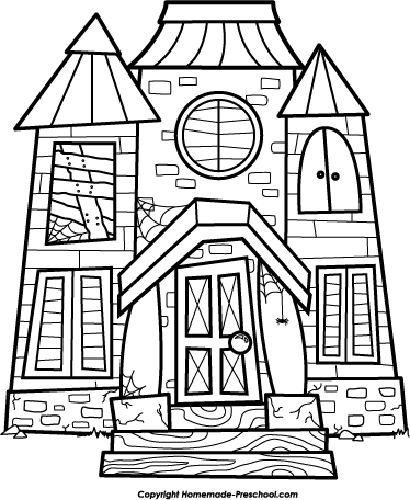 374x456 White House Clipart Cottage