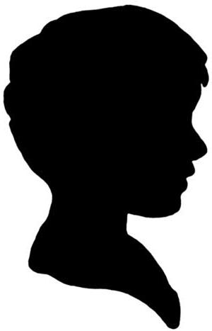 300x467 Portrait Clipart Silhouette
