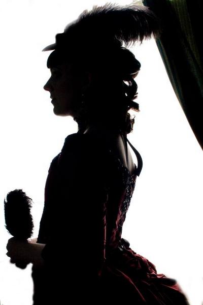 400x600 Victorian Silhouette By Fairyfrog