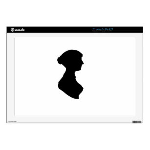 307x307 Woman Silhouette Laptop Amp Macbook Skins Zazzle