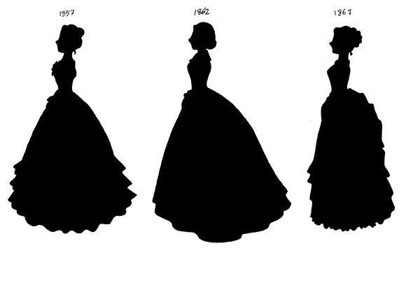 600x428 Victorian Silhouettes 1837 52 By Lady Of Crow