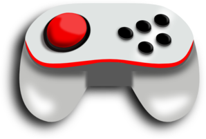 298x201 Video Game Controller Clip Art Free