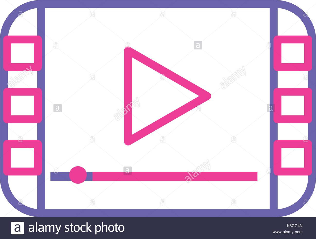 1300x986 Silhouette Video Digital Play Media Screen Stock Vector Art