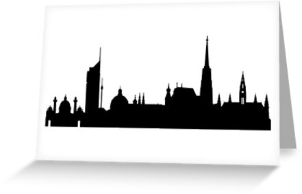 441x283 Vienna Skyline Greeting Cards By Maximgertsen Redbubble