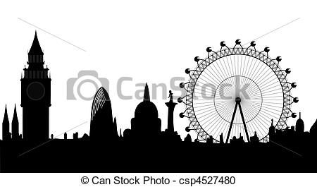 450x265 London Skyline Silhouette Item 4 Vector Magz Free Download