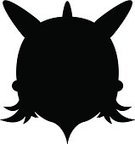 135x144 Nordic Gods Norse Mythology Thor Odin Freyja Freyr Loki Tyr Stock