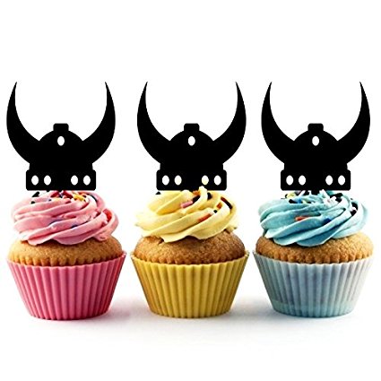 425x425 Ta0135 Viking Helmet Silhouette Party Wedding Birthday