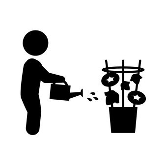 340x340 Free Silhouette Vector Morning Glory, A Vine