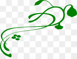 260x200 Vine Silhouette Clip Art