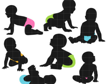 340x270 Zebra Silhouettes Digital Clip Art Colorful Zebra Clipart