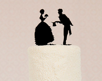 340x270 Download Silhouette Wedding Cake Topper Food Photos