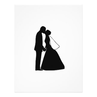 324x324 Vintage Bride And Groom Silhouette