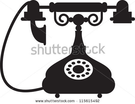 450x348 Phone Clipart Vintage Telephone
