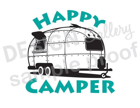 570x440 Happy Camper Airstream Trailer