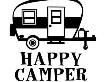 Vintage Camper Silhouette at GetDrawings | Free download