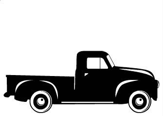 335x238 Vintage Pickup Truck Fall Boys Svg Cut File Filing, Cricut