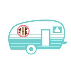 236x236 Closet Crafter Free Vintage Camper Silhouette Design File