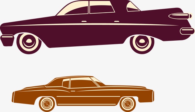 650x372 Vintage Car Silhouette, Classic Cars, Car, Retro Png And Vector