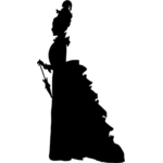 150x150 Female Dancer In Vintage Dress Public Domain Vectors