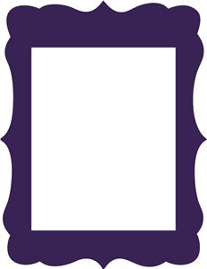 231x300 Silhouette Picture Frame Clipart