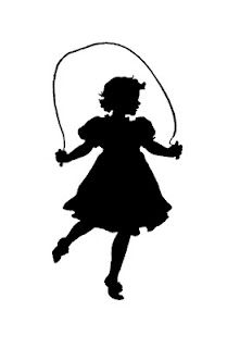 221x320 Jumprope Girl Silhouette Nora's Board Girl