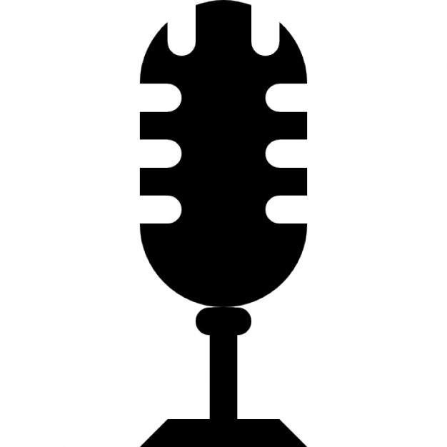 626x626 Microphone Of Vintage Design Icons Free Download