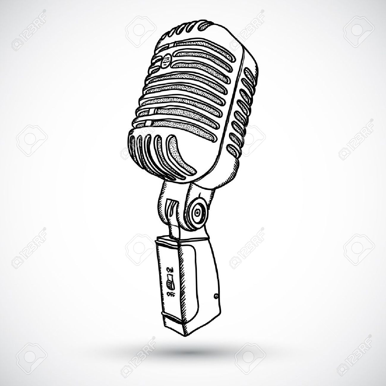 1300x1300 Microphone Clipart Sketch Many Interesting Cliparts