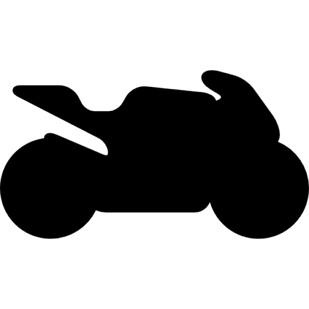 626x626 Motorcycle Black Side View Silhouette Icons Free Download