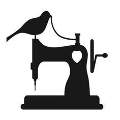 236x236 Public Domain! Vintage Sewing Machine Clipart Stencils
