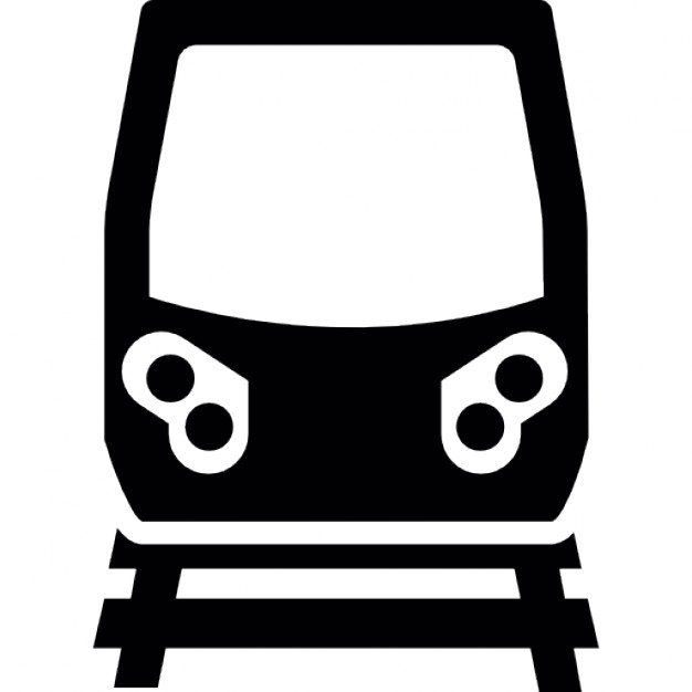 626x626 Railroad Train Front View Icons Free Download