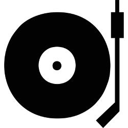 Vinyl Record Silhouette at GetDrawings | Free download