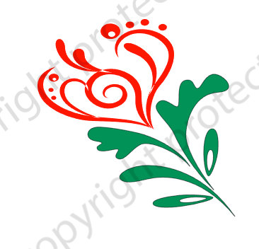 366x352 Svg File Vintage Flower Files Used For Vinyl Cutting