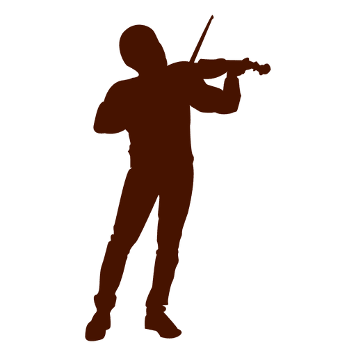512x512 Music Violin Musician Silhouette