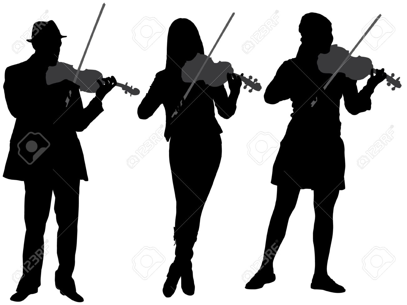 1300x975 Male Musician Wearing A Classic Suit Playing Violin, Classical