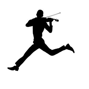 340x340 Free Silhouette Vector An Illustration