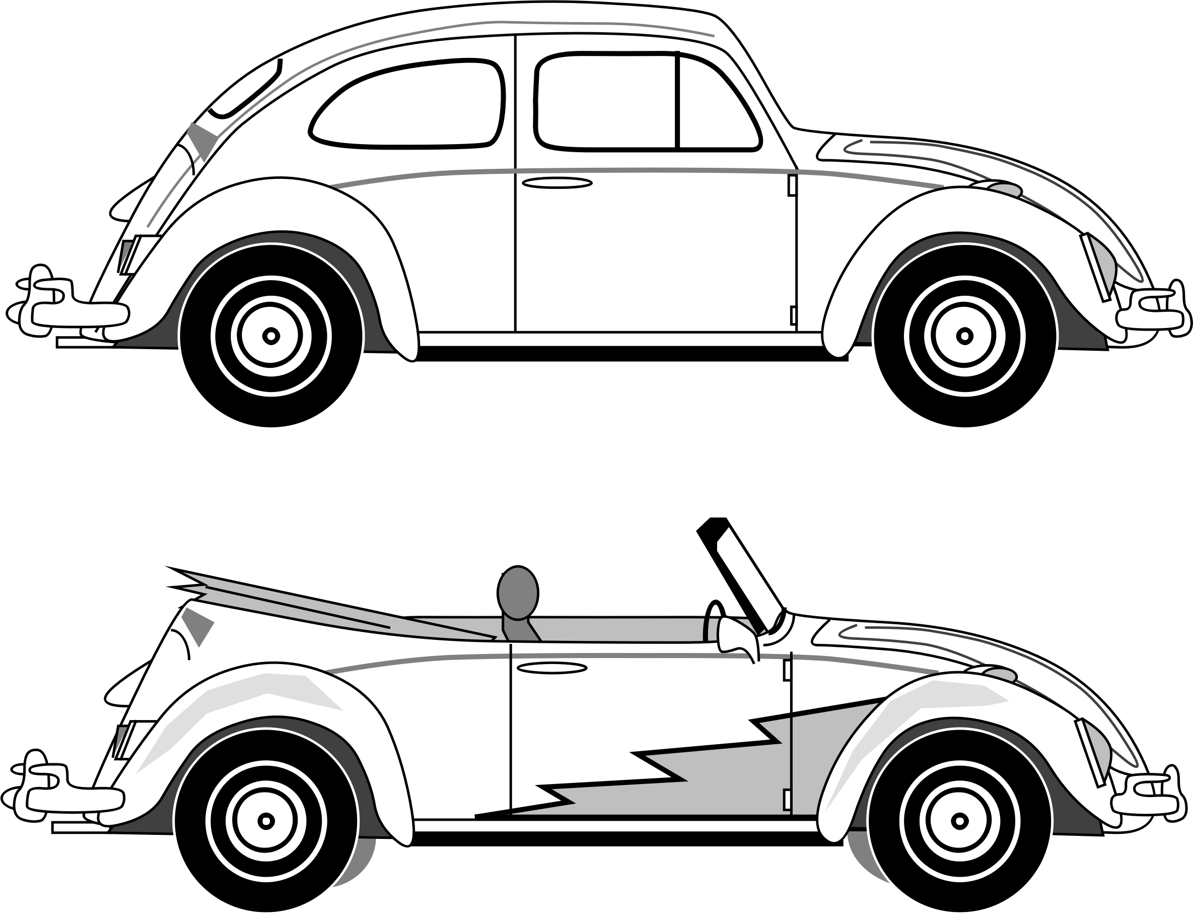 Vw Beetle Silhouette Hd Png Download Kindpng - vrogue.co