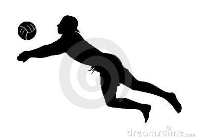 400x283 Volleyball Player Silhouette Clipart Bigking Keywords And Pictures