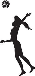 140x300 Free Volleyball Clipart Image 0071 0901 2001 2417 Computer Clipart