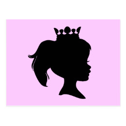 260x260 Little Girl Princess Silhouette Gifts Amp Gift Ideas Zazzle Uk