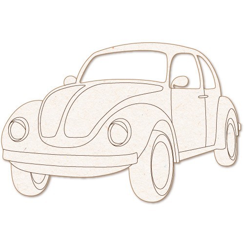 500x500 Silueta Figura 163 Vw Escarabajo