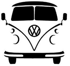 Vw Bus Silhouette at GetDrawings | Free download