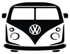 236x184 Vw Volkswagen Van Vinyl Decal Car Decal Wall Decal Window