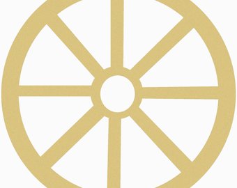 340x270 Wooden Wagon Wheel Etsy