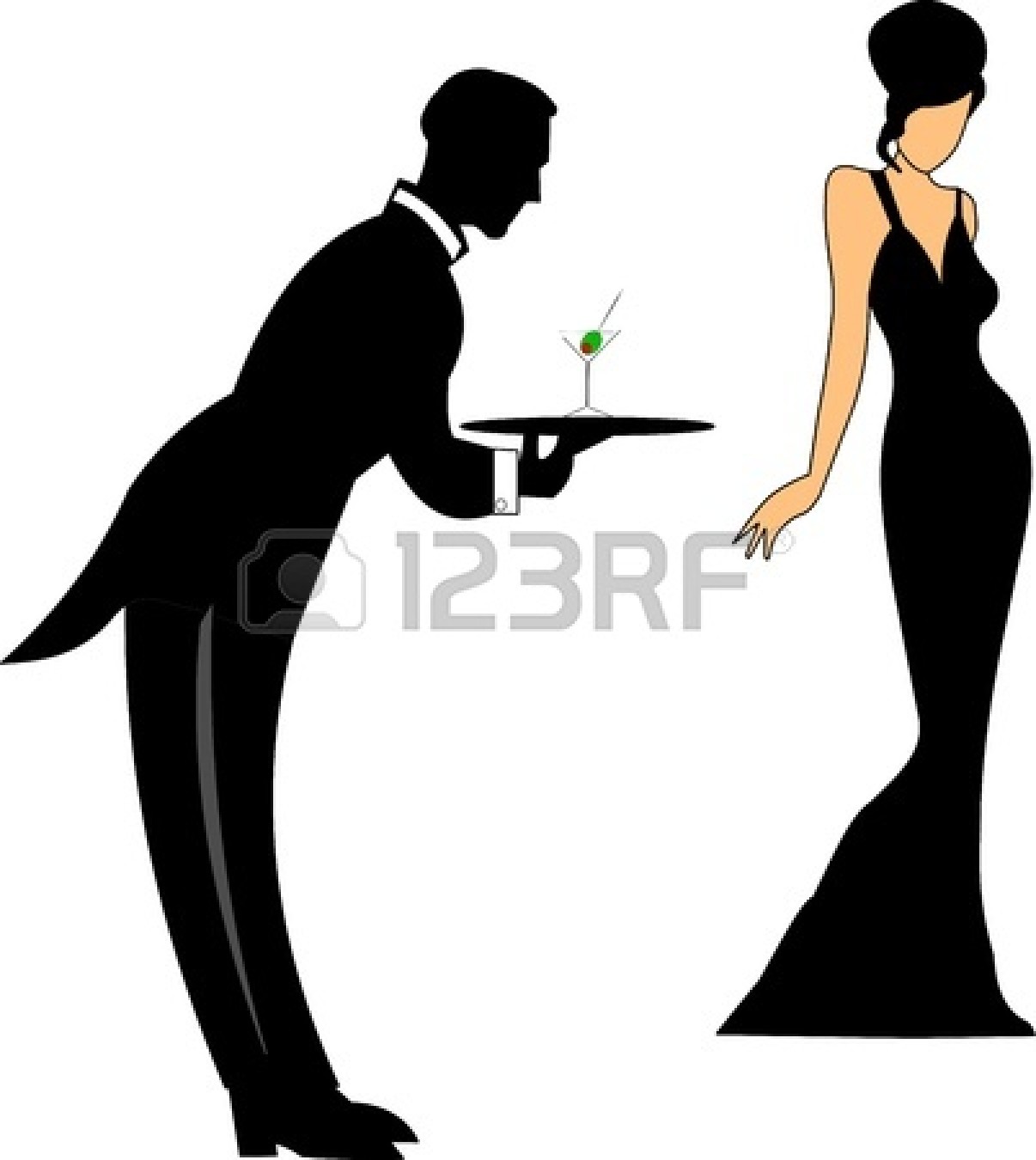 1206x1350 Men Clipart Waiter